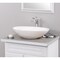 Novatto Porcelain Vessel Sink Combo with Chrome Faucet, Drain and Sealer NSFC-V07W359CH - alternate 2